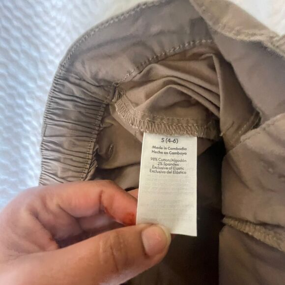 No Boundaries Women's Wide Leg Brown Drawstring Pants S(4-6) - Picture 5 of 10